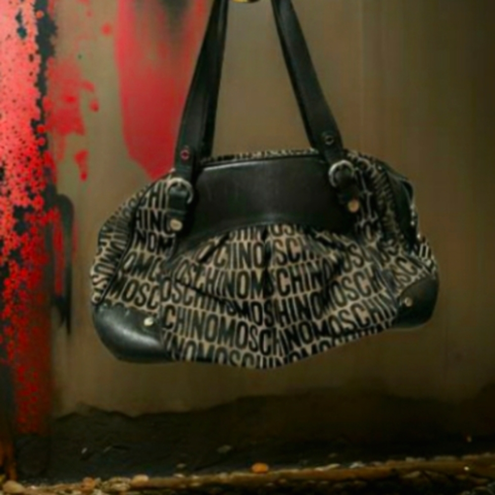 MOSCHINO* COUTURE Logo large bag